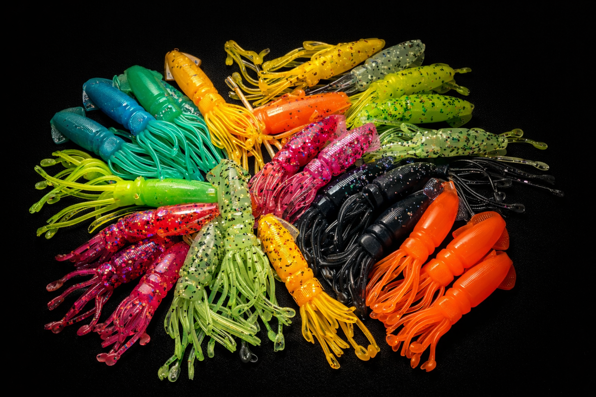 Standard Size Hooked Squids