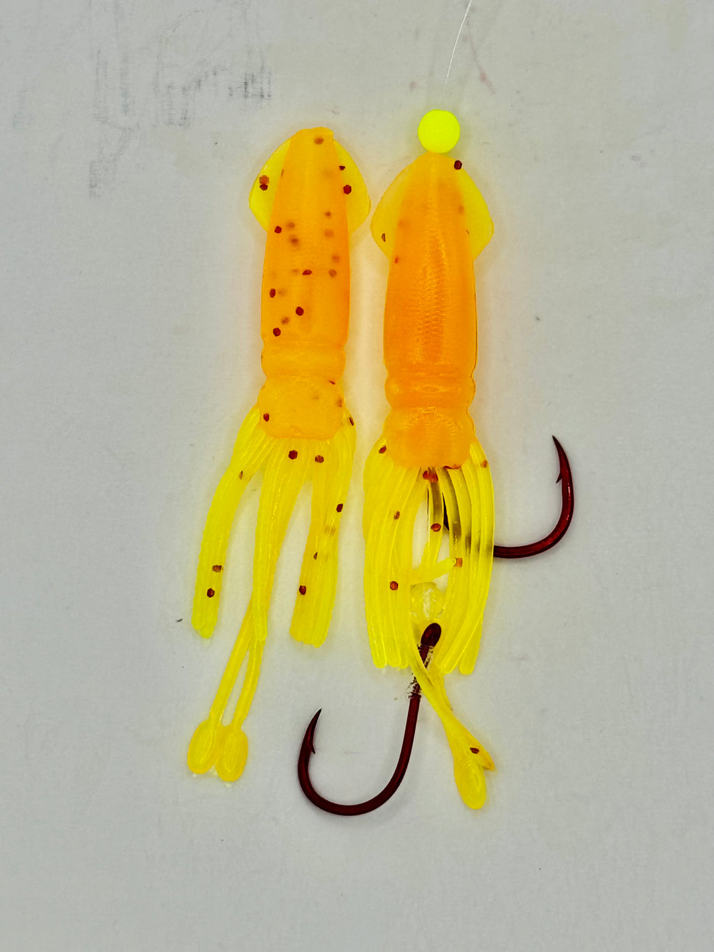 Split Hyper Orange & Chartreuse
