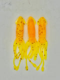 Split Hyper Orange & Chartreuse