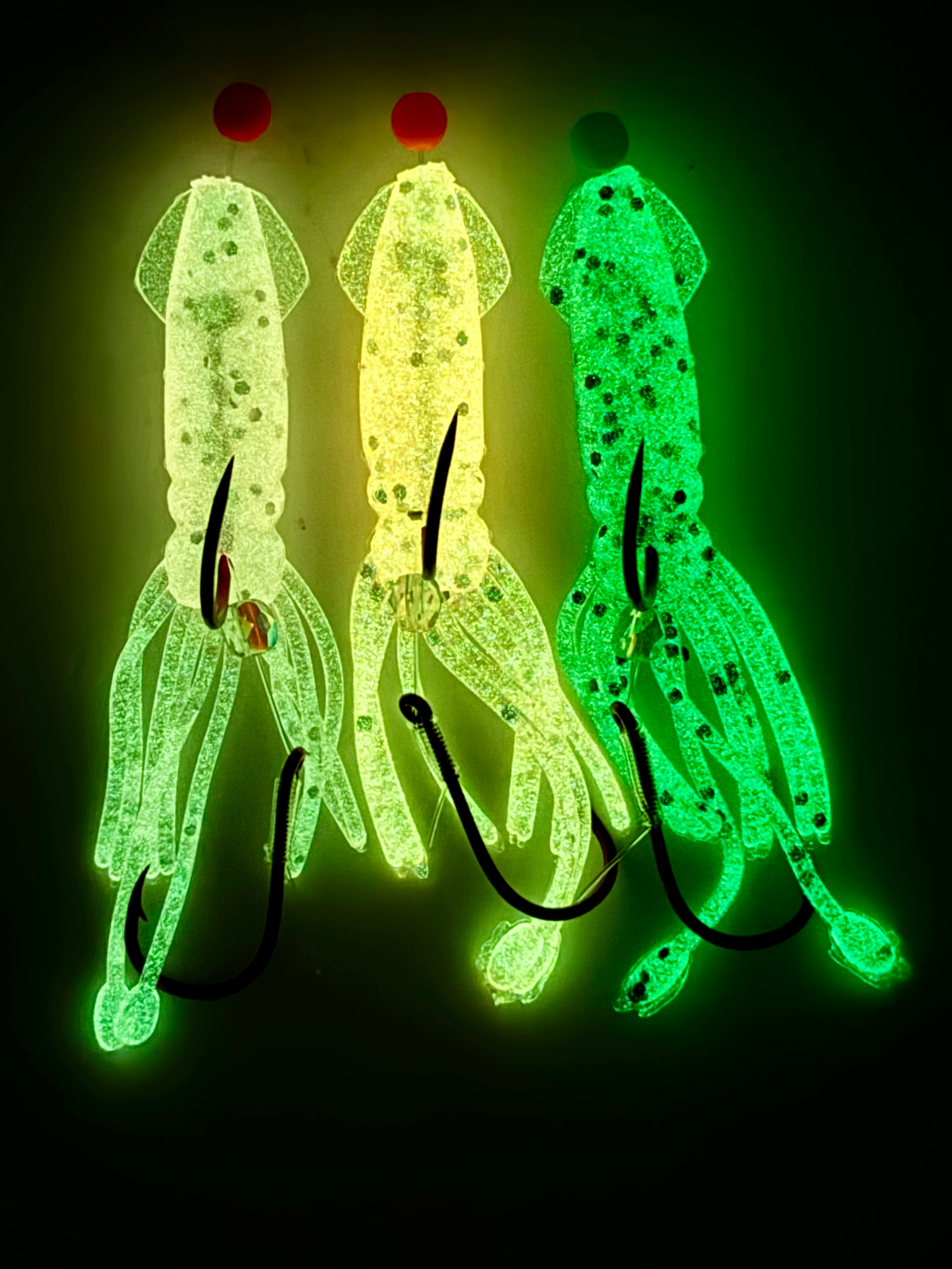 Standard Hooked 3 Pack-Pink/Orange/Green