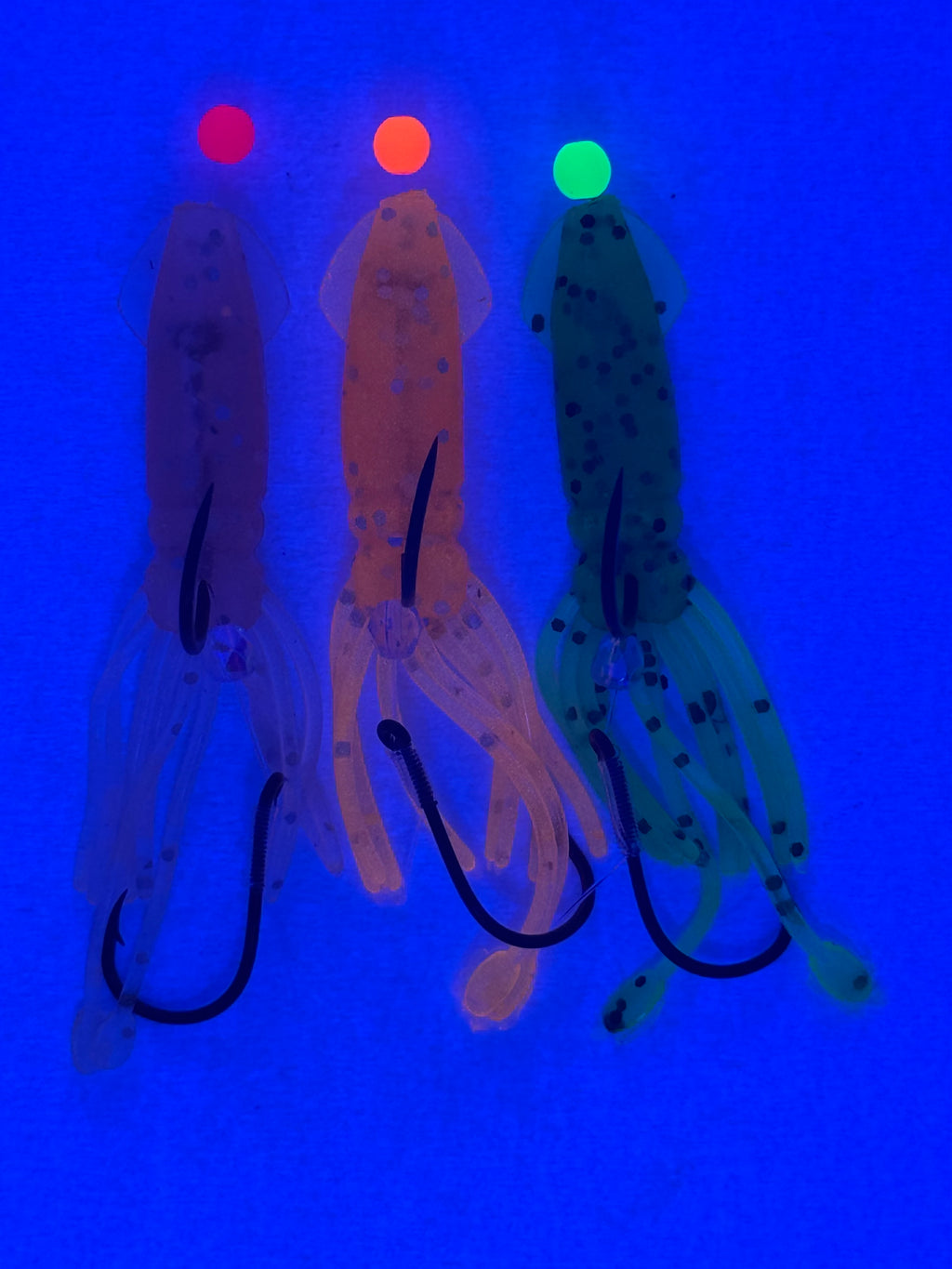 Standard Hooked 3 Pack-Pink/Orange/Green