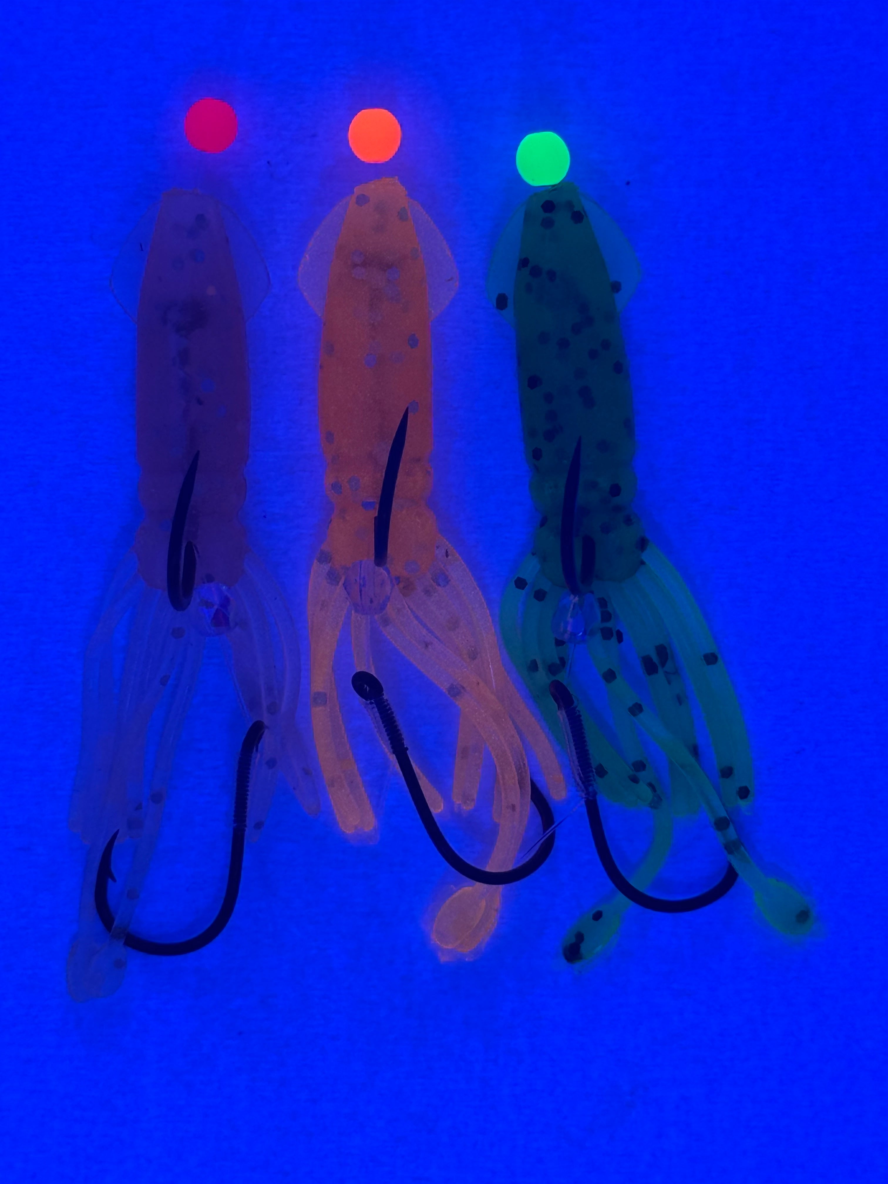 Standard Hooked 3 Pack-Pink/Orange/Green