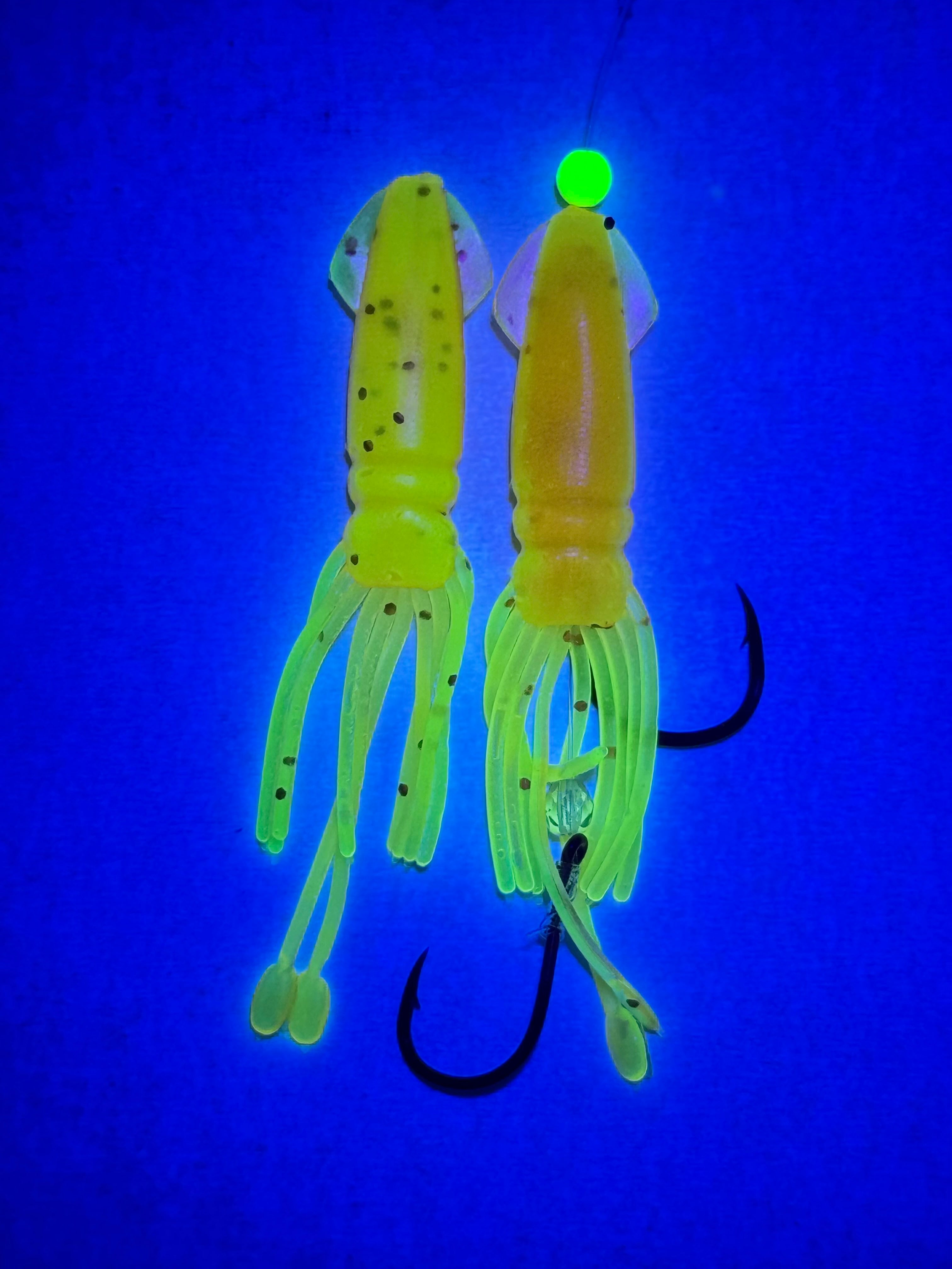 Split Hyper Orange & Chartreuse